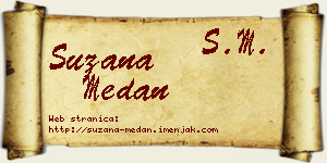 Suzana Medan vizit kartica